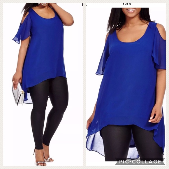 cold shoulder tops size 16